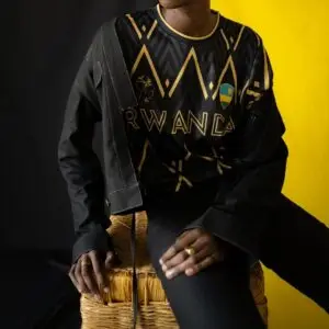 Rwanda  Tayo Jersey – Premium Rwandan Sportswear – Moisture-Wicking Athletic Shirt – Culturally Inspired Design – Eco-Friendly Activewear – Made in Rwanda