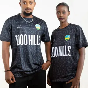 1000 HILLS BLACK FORM | Season 2 Football Jersey by KIZA