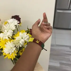 Handmade Burkina Faso Bracelets | Faso Dan Fani Beadwork | Traditional African Jewelry
