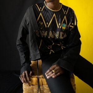 Rwanda  Tayo Jersey – Premium Rwandan Sportswear – Moisture-Wicking Athletic Shirt – Culturally Inspired Design – Eco-Friendly Activewear – Made in Rwanda