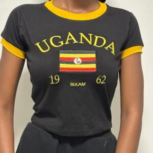 Ugandan black baby tee