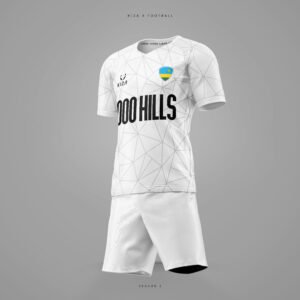 1000 HILLS WHITE LINE | Season 2 Football Jersey by KIZA - Image 3