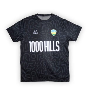 1000 HILLS BLACK FORM | Season 2 Football Jersey by KIZA - Image 8