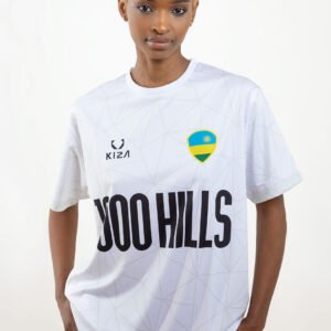 1000 HILLS WHITE LINE | Season 2 Football Jersey by KIZA