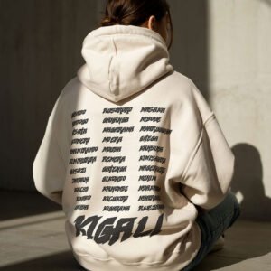 White Kigali Hoodie – Limited Edition Rwandan Streetwear | Only 50 Made - Image 8