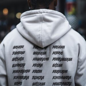 White Kigali Hoodie – Limited Edition Rwandan Streetwear | Only 50 Made - Image 7