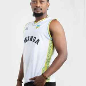 RWANDA WHITE | Season 1 Basketball Jersey by KIZA - Image 10