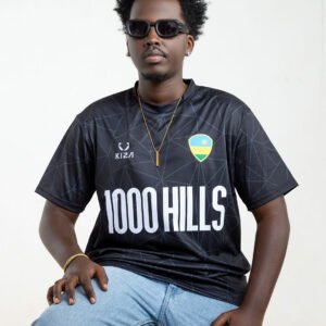 1000 HILLS BLACK LINE | Season 2 Football Jersey by KIZA