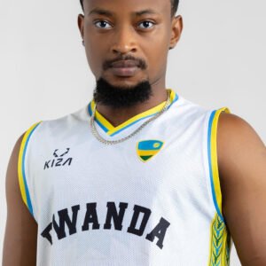 RWANDA WHITE | Season 1 Basketball Jersey by KIZA - Image 11